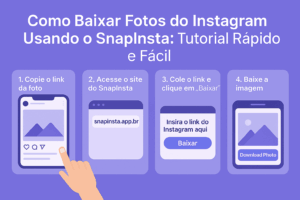 Como baixar fotos do Instagram