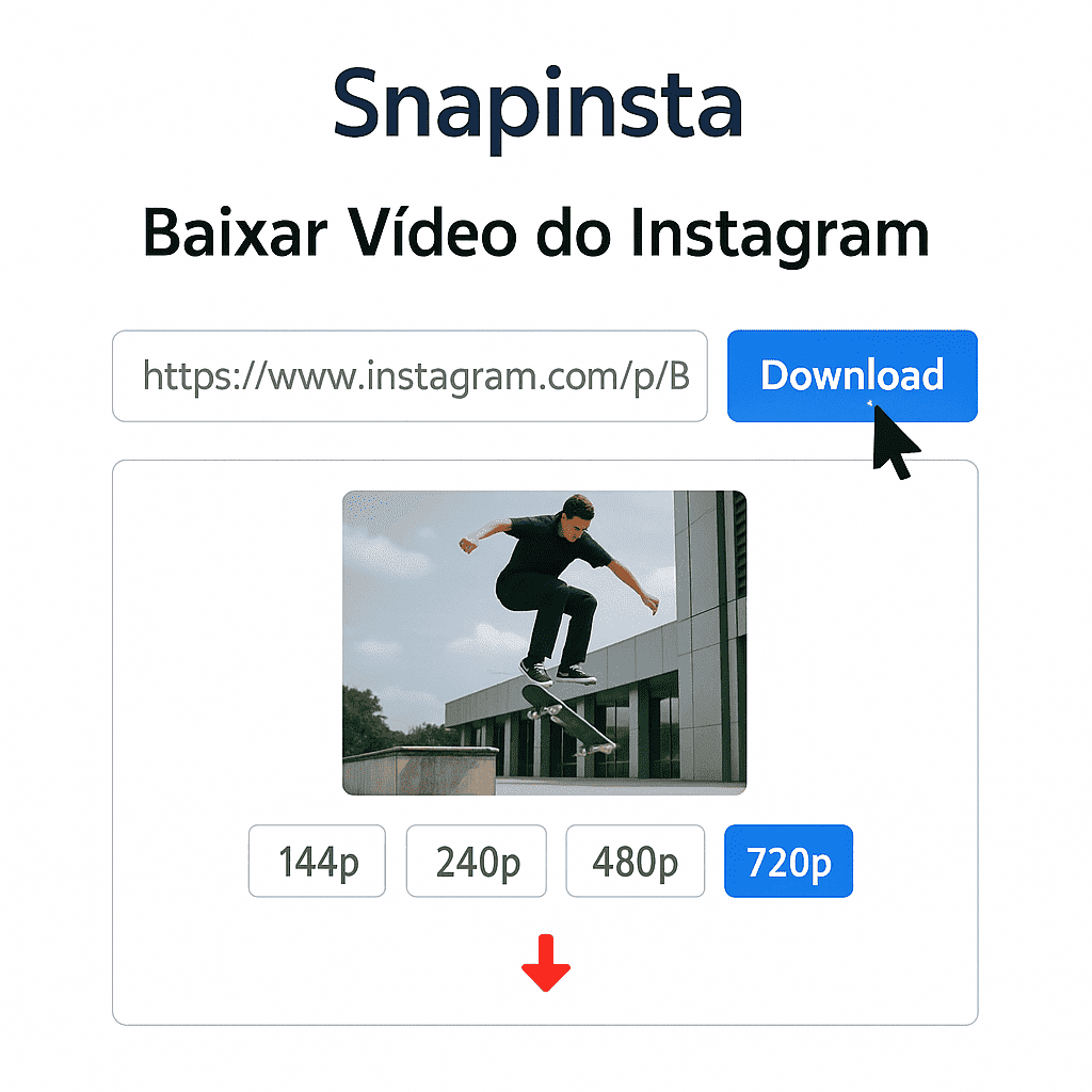 como baixar vídeos do Instagram no Linux com o Snapinsta